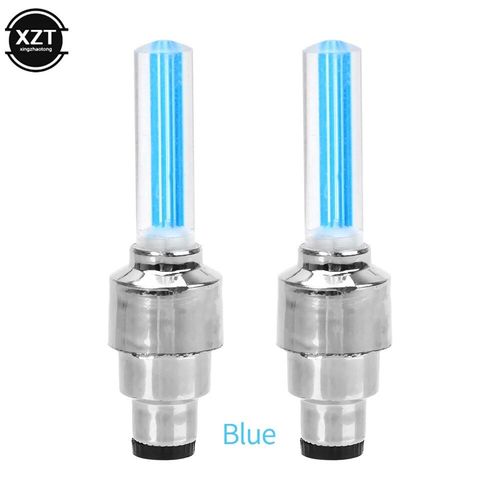 Bleu - Lumière De Bienvenue De Voiture, Lumière De Moyeu, Lumière De Roue De Moto, Lumière De Vélo, Garniture De Assujet, Couvercle De Assujet, Rayons Flash, Néon Led, 1 Pièce