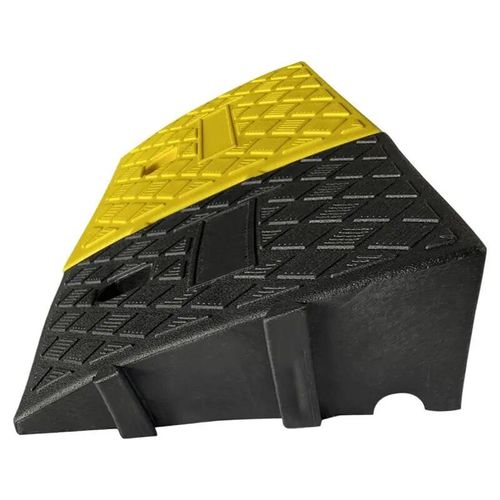 Jaune - Rampes De Trottoir Légères Et Portables, Kit De Rampe De Seuil En Plastique Rapide Pour Voiture, Remorque, Camion, Vélo, Moto, Accessoires De Trottoir