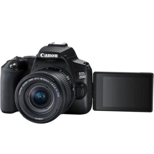 CANON EOS 250D 24.1 Mpix + Objectif 18-55 IS STM - Noir