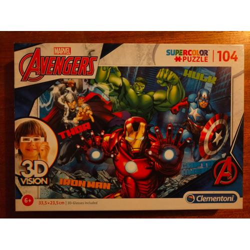 Puzzle Clementoni Avengers 104 Pièces