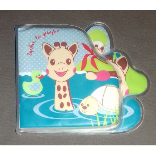 Livre De Bain Imperméable Sophie La Girafe