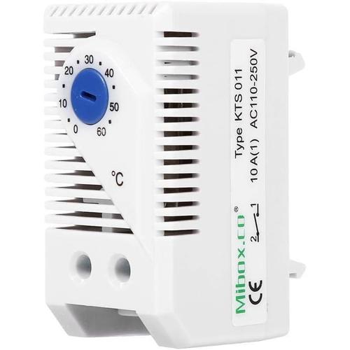 Thermostat Mécanique 0−60 Switch Réglable Compact Électrique Électrique Mécanique Thermostat Température Contrôleur Commutateur Nouveau&lpar;KTS011&rpar;