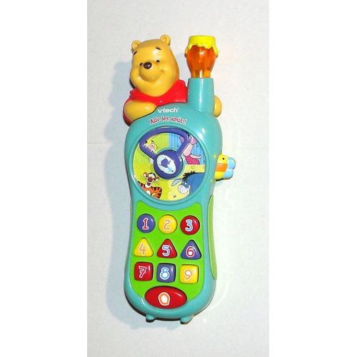 Vtech Disney Téléphone Winnie L'ourson Allo Les Amis