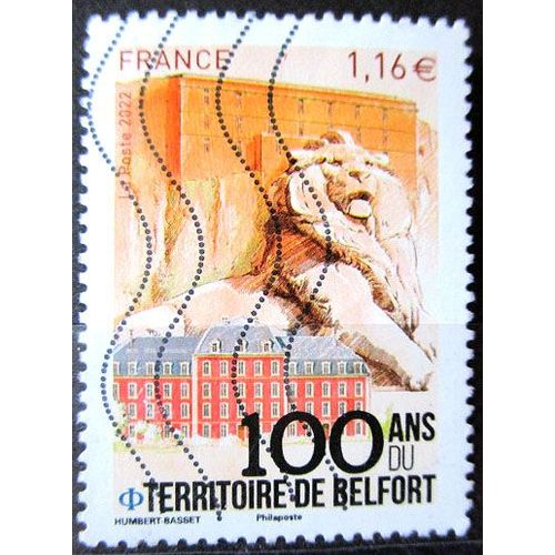 2022. F5564: Centenaire Du Territoire De Belfort.