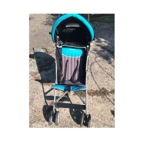 Poussette Canne Trottine 55 Age 6 Mois 3 Ans Légère Multipositions Canopy Panier De Rangement Habillage Pluie 4 Roues Frein Haute Qualité Confort Hamac Confortable Harnais Panier Canopy Hublot Portage