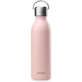 TIANYI-Qwetch - Bouteille Isotherme Active Pastel Rose 600ml - Gourde