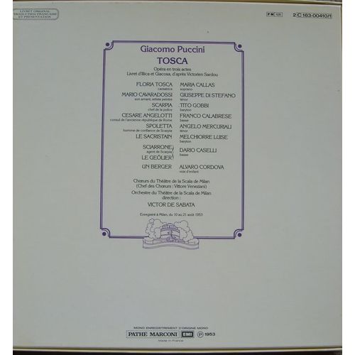 Tosca De Puccini