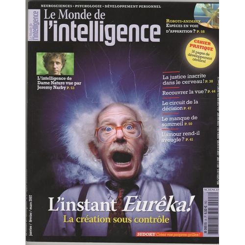 Le Monde De L'intelligence  N° 8 : L'instant Eureka
