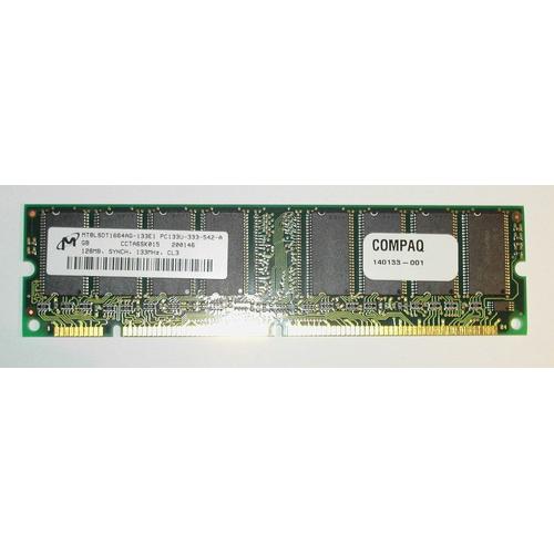 Micron 128 Mo PC133 SDRAM DIMM Memory Non-ECC MT8LSDT1664AG-133E1