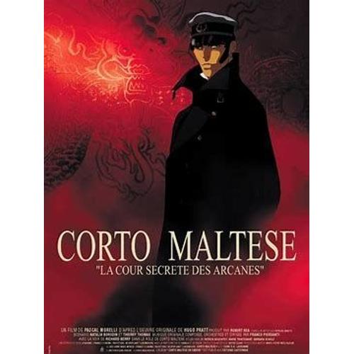 Affiche De Cinéma Roulee (120x160cm) Corto Maltese, La Cour Secrète Des Arcanes De Hugo Pratt