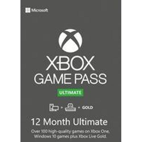 12 Mois Game Pass Ultimate