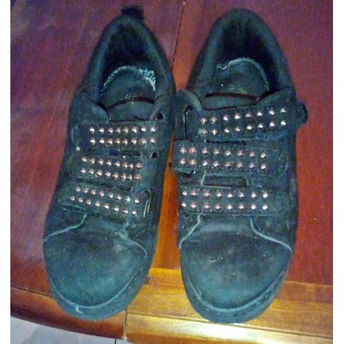 Baskets Noires Strass Taille 37 ..