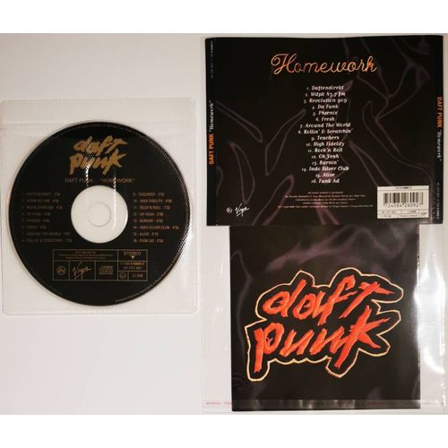Daft Punk - Homework Cd - Virgin 1997