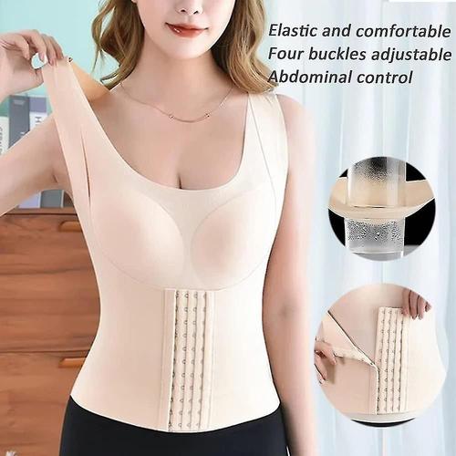 Mimigo 4-En-1 Pour Femme Shapewear Bossu Correction Corset Push Up Shaper Minceur Taille Et Ventre L Couleur De Peau