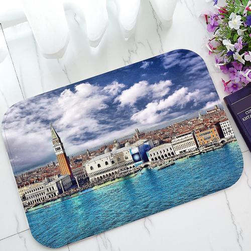 Voyage romantique Pleace italie Veneia ville paysage paillasson int¿¿rieur/ext¿¿rieur/salle de bain tapis 40x60 Cm