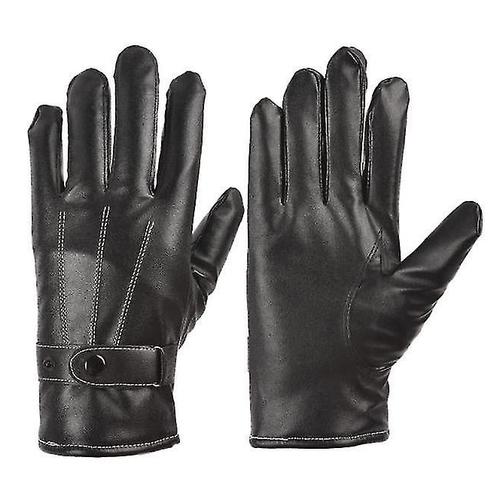 Gants D'hiver En Cuir Pour Femmes, Avec ¿¿Cran Tactile, Gants De Conduite Chauds En Peau D'agneau