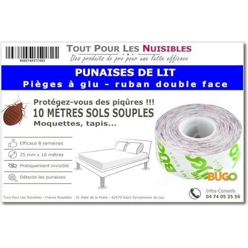 Pièges à glu - Ruban adhésif Double Face - Sol Souples - The BUGO