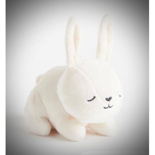 Doudou Peluche Hochet Lapin Blanc H&m Jouet Naissance Bébé Soft Toy Bunny Baby 