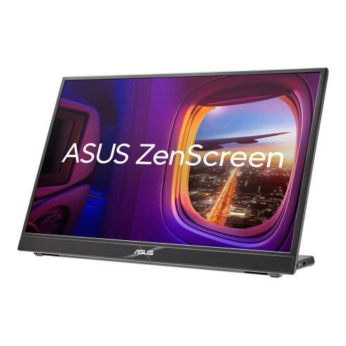 ASUS ZenScreen MB16QHG - Écran LED - 16" (15.6" visualisable) - portable - 2560 x 1600 WQXGA @ 120 Hz - IPS - 500 cd/m² - 1200:1 - DisplayHDR 400 - 5 ms - HDMI, 2xUSB-C - gris