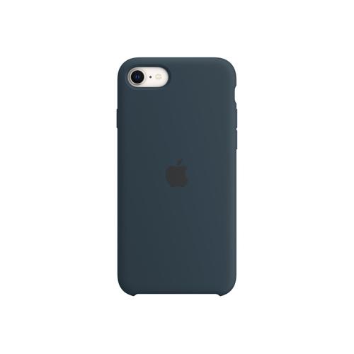 Apple - Coque De Protection Pour Téléphone Portable - Silicone - Bleu Abysses - Pour Iphone 7, 8, Se (2e Génération), Se (3rd Generation)