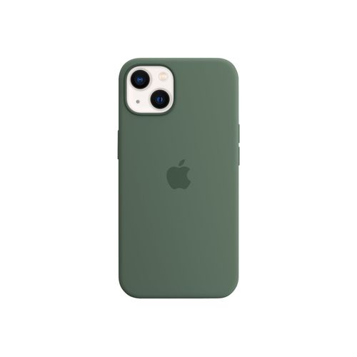 Apple - Coque De Protection Pour Téléphone Portable - Avec Magsafe - Compatibilité Avec Magsafe - Silicone - Eucalyptus - Pour Iphone 13