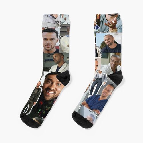 Chaussettes Taille Unique Jackson Avery Collage Nouveauté Fantaisie Motif Fou Équipage Décontracté Pour Hommes Femmes
