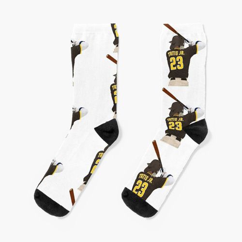 Chaussettes Taille Unique Fernando Tatís Jr. 23 Nouveauté Fantaisie Motif Fou Équipage Décontracté Pour Hommes Femmes