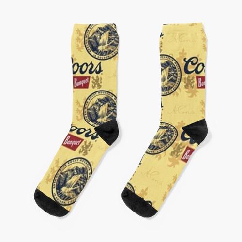 Chaussettes Taille Unique Coors Nouveauté Fantaisie Motif Fou Équipage Décontracté Pour Hommes Femmes