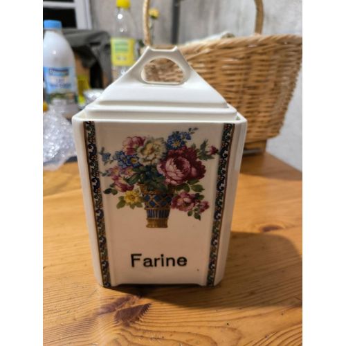 Pot Farine Porcelaine