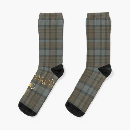 Chaussettes Taille Unique Tartan Sassenach Nouveauté Fantaisie Motif Fou Équipage Décontracté Pour Hommes Femmes
