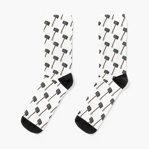 Chaussettes Taille Unique Thors Hammer (Mjolnir) Nouveauté Fantaisie Motif Fou Équipage Décontracté Pour Hommes Femmes