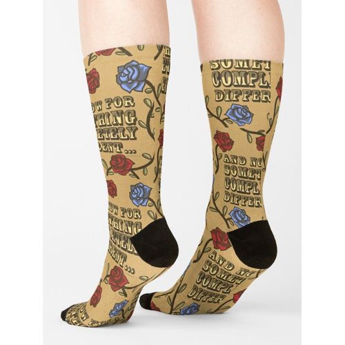 Chaussettes Taille Unique Illustration De La Citation De Cirque Volante De Monty Python Nouveauté Fantaisie Motif Fou Équipage Décontracté Pour Hommes Femmes