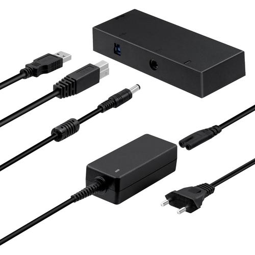 Adaptateur Kinect Pour Xbox One S/X De Capteur Pour Adaptateur De Capteur Avec Alimentation Compatible Avec Xbox One Slim/Xbox One X/Pc - Prise Ue