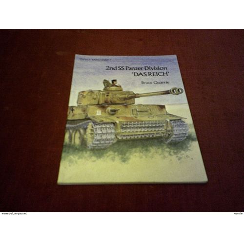 2 Nd Panzer Division Das Reich / Bruce Quarrie ( Vo Anglais )