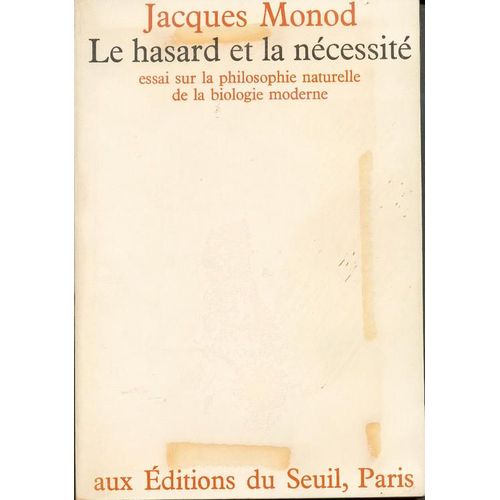 Le Hasard Et La Nécessité