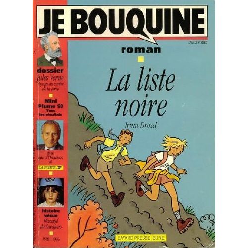 Je Bouquine N° 110, La Liste Noire