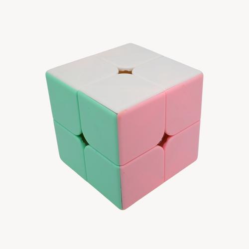 Cube Magique 2x2 - Jeu De Casse-Tête - Pastel - 6 Ans Et +