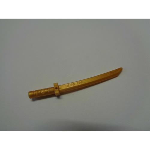 Lego Sabre Minifig Sword Saber Shamshir/Katana (30173) Gold