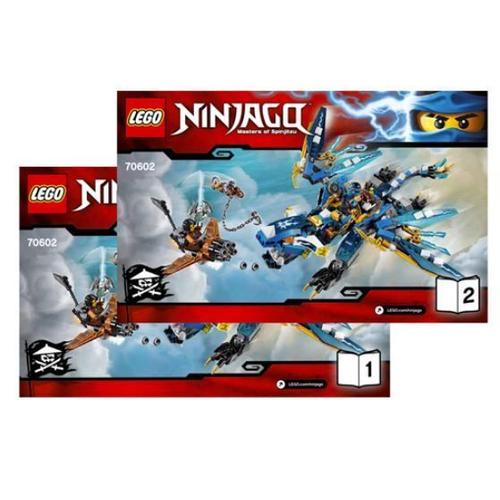 Lego Ninjago Notice / Instruction (70602) Jay's Elemental Dragon