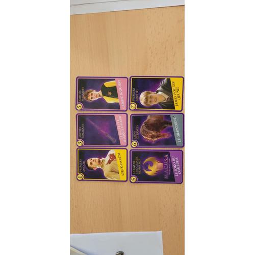 Carte Harry Potter Super U 2023 Lot De 6 Cartes
