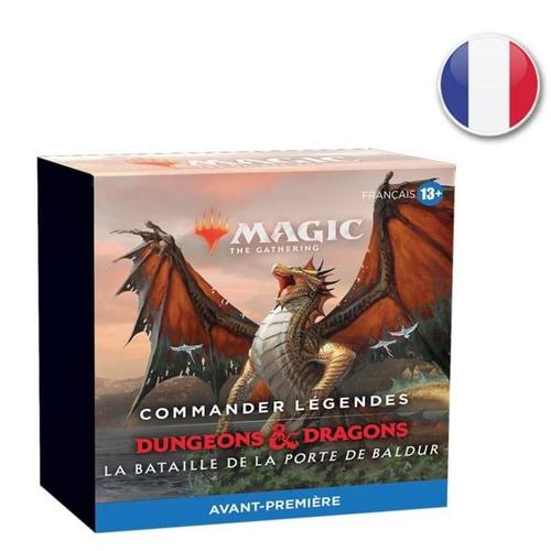 Magic The Gathering - Pack Avant-Première Commander Légendes - La Bataille De La Porte De Baldur En Français