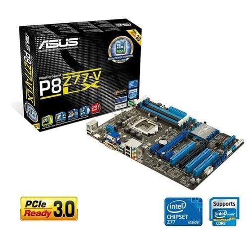 ASUS P8Z77-V LX - Carte-mère - ATX - Socket LGA1155 - Z77 - USB 3.0 - Gigabit LAN - carte graphique embarquée (unité centrale requise) - audio HD (8 canaux)