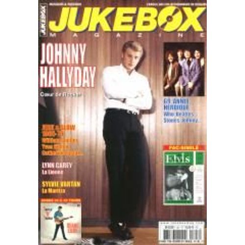 Jukebox Magazine 397 Johnny Hallyday Coeur De Rocker / 69 Annee Heroique Who Beatles Stones
