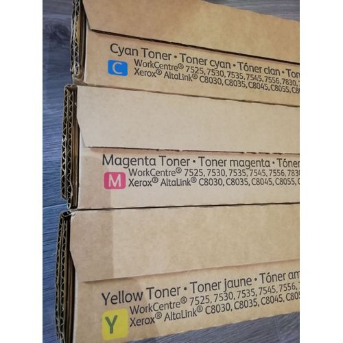 Xerox - Magenta - originale - cartouche de toner Mesuré - pour WorkCentre 7525, 7525/7530/7535, 7530, 7535, 7545, 7545/7556, 7556, 7830/35i, 7845/55i