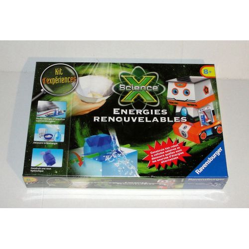 Science X Kit D'experiences Ravensburger 2017 Energies Renouvelables