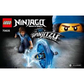 LEGO NINJAGO Jay Maître du Spinjitzu 70635 Rakuten
