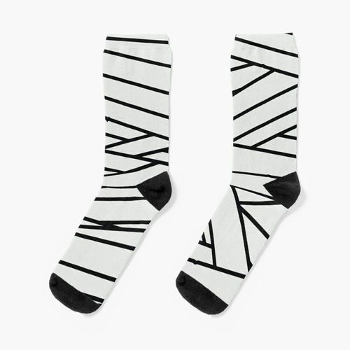 Chaussettes Taille Unique Anime Ninja Bandage Esthétique Nouveauté Fantaisie Motif Fou Équipage Décontracté Pour Hommes Femmes