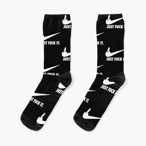Chaussettes Taille Unique Baise Juste Nouveauté Fantaisie Motif Fou Équipage Décontracté Pour Hommes Femmes
