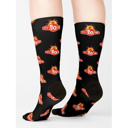 Chaussettes Taille Unique Bojangles It S Bo Time 49 Fashion Drôle Graphic S Tee Pour Garçons - Hommes Nouveauté Fantaisie Motif Fou Équipage Décontracté Pour Hommes Femmes