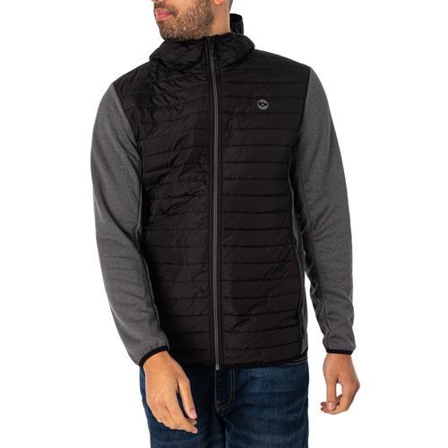 Jack & Jones Veste Matelassée Multi, Noir